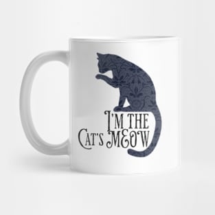 The Cat's Meow Kitty Cat Lover's Design Mug